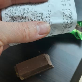 Aldatıcı Görselli Çikolata Hayal Kırıklığı
