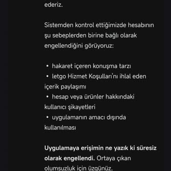 Haksız Ban Ve Yetersiz Yönetim Politikası