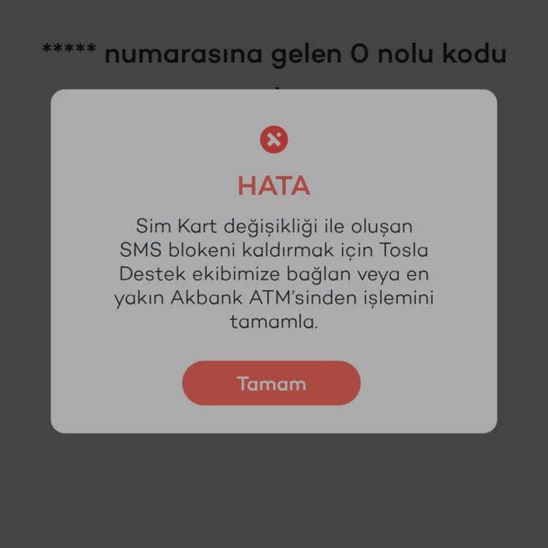 Tosla Kartım Kayboldu, Yardım Alamıyorum!