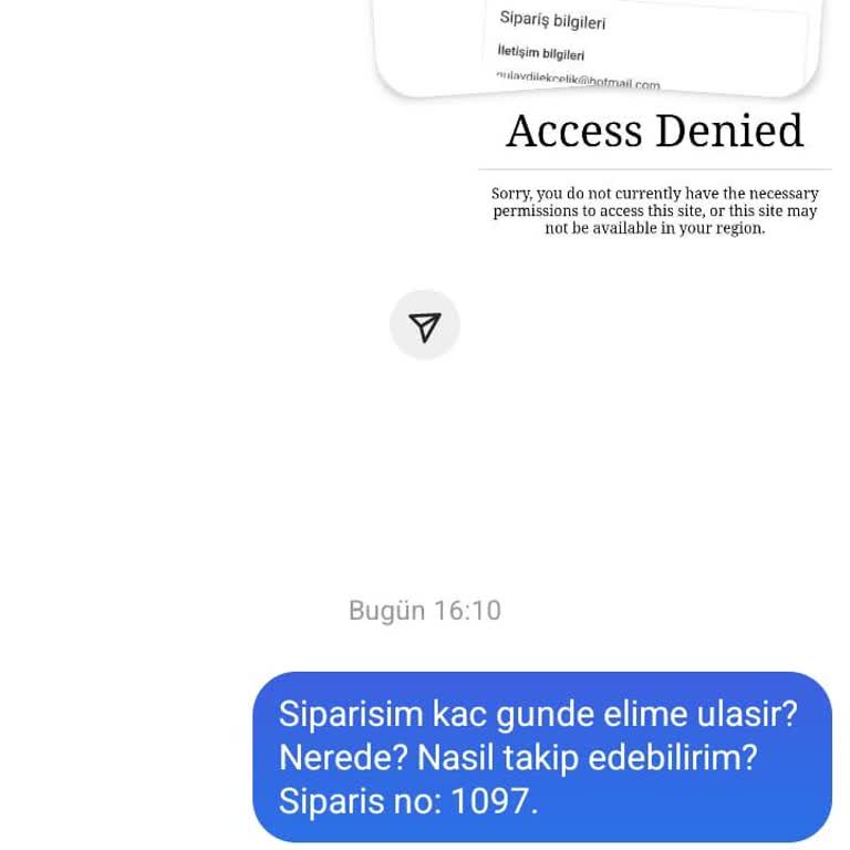Kargo Takip Sorunu Ve İletişim Eksikliği Mağduriyeti
