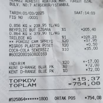 Migros Trileçe Tatlısında Plastik Parça Şoku