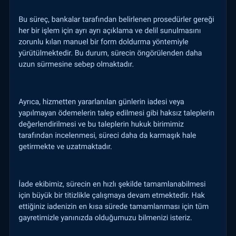 Comnet'ten Geciken Para İadesi Ve İletişim Sorunları