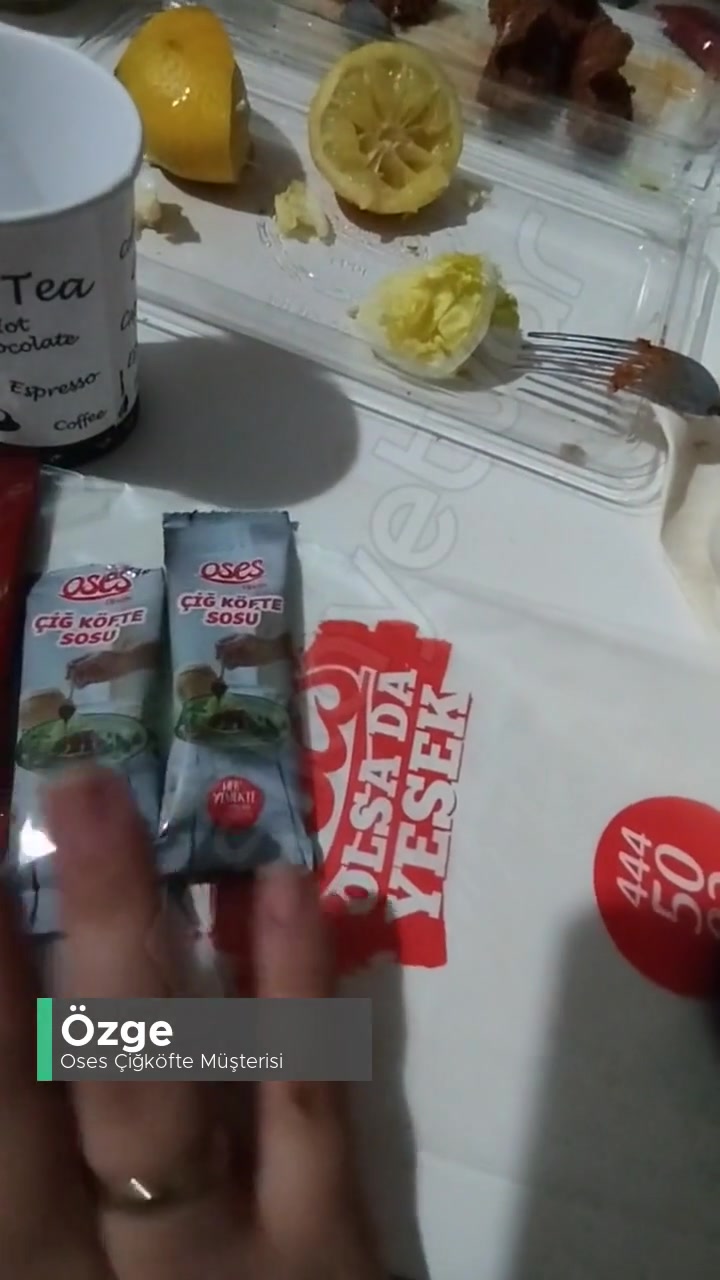 Oses Çiğköfte Vişne Suyu Gibi Nar Ekşisi! videonun kapak resmi