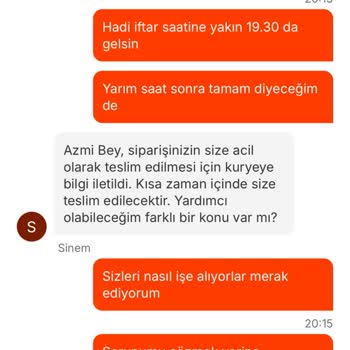 Kaybolan Sipariş Ve İletişim Sorunları