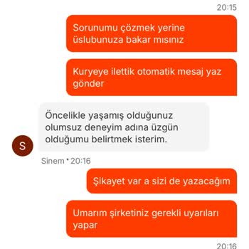 Kaybolan Sipariş Ve İletişim Sorunları