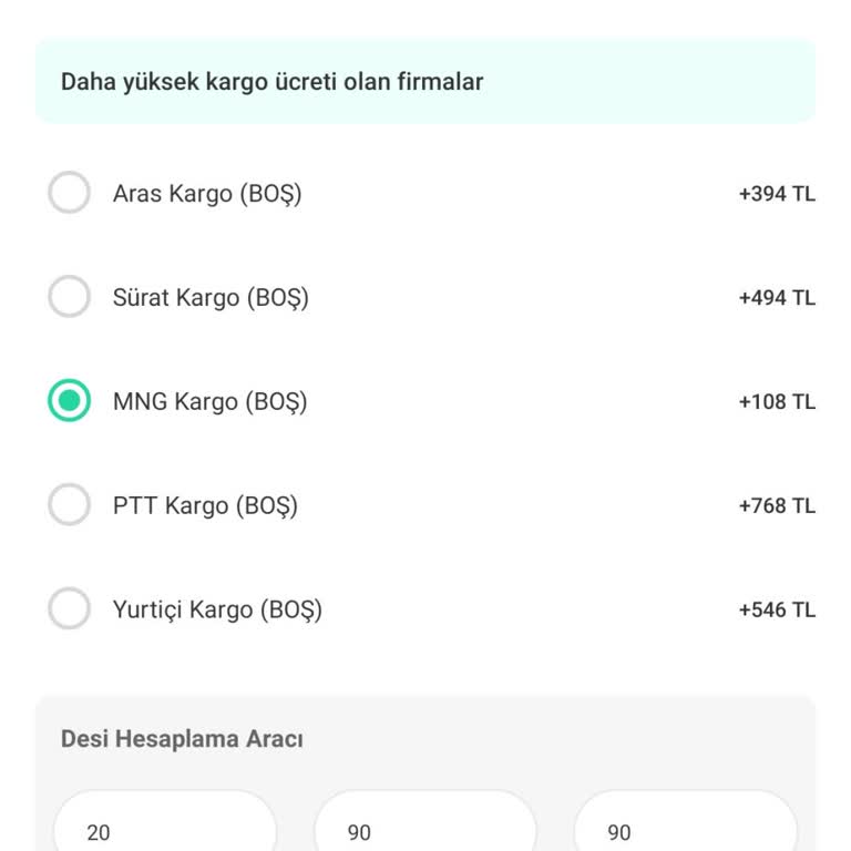 Dolap İkinci El Satışta Beklenmedik Kargo Ücreti Şoku!