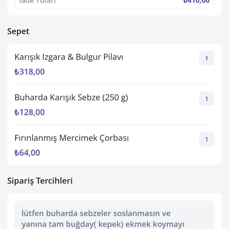 Getir'de İptal Edilen Siparişin İadesi Yapılmadı
