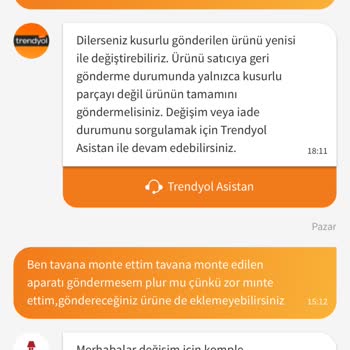 Trendyol Ve Apliqa'dan Destek Alamayan Müşteri