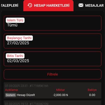 Yanıltıcı Finansal Güncelleme