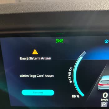 Togg Araç Deneyimimde Hayal Kırıklığı Ve Sürekli Arızalar