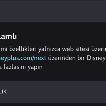 Disney Plus'ta Reklamlı Üyelik Sorunu