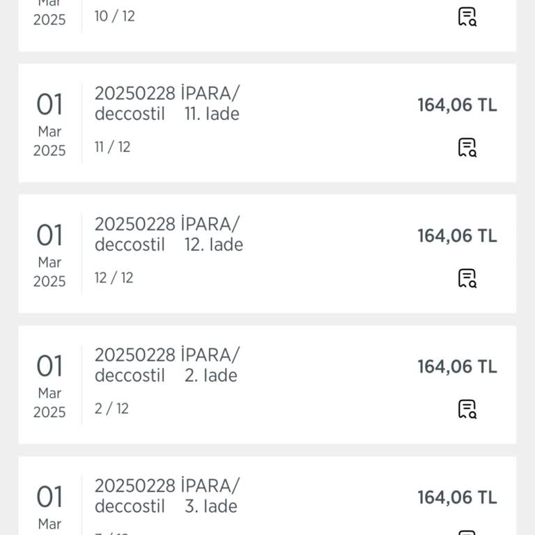 İptal Edilen Ürünün Taksit Sorunu