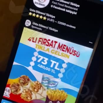 Usta Dönerci Instagram Sayfasından Sipariş Verilip Gelmemesi