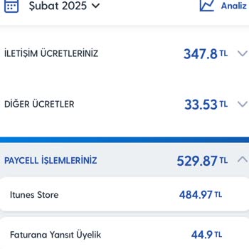 Yetkisiz Paycell Harcaması Ve İade Talebi