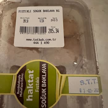 Tatbak Gıda Yanlış Paketleme Ve Şube Çalışanlarının Hatalı Davranışı