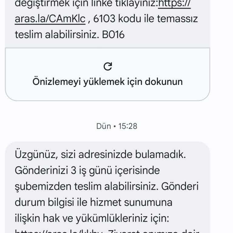 Evde Beş Kişi Varken Teslim Edilemeyen Kargo: Aras Kargo İle Yaşanan Mağduriyet