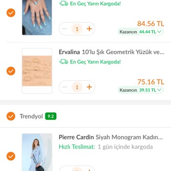 Trendyol'da Sipariş Sorunu Ve Para Çekimi