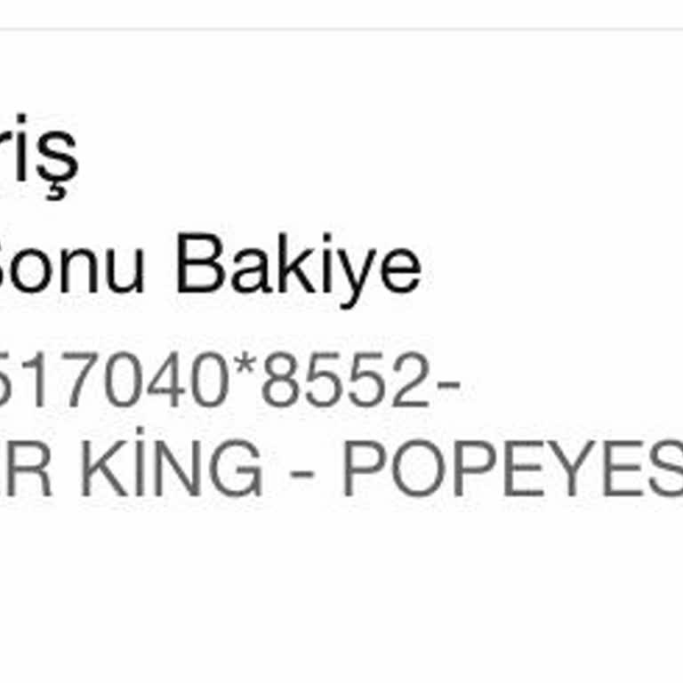 Sipariş Fişi Verilmedi, Param Yandı