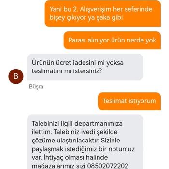 Migros Sanal Market Alışverişinde Eksik Ve Hasarlı Ürün Sorunu