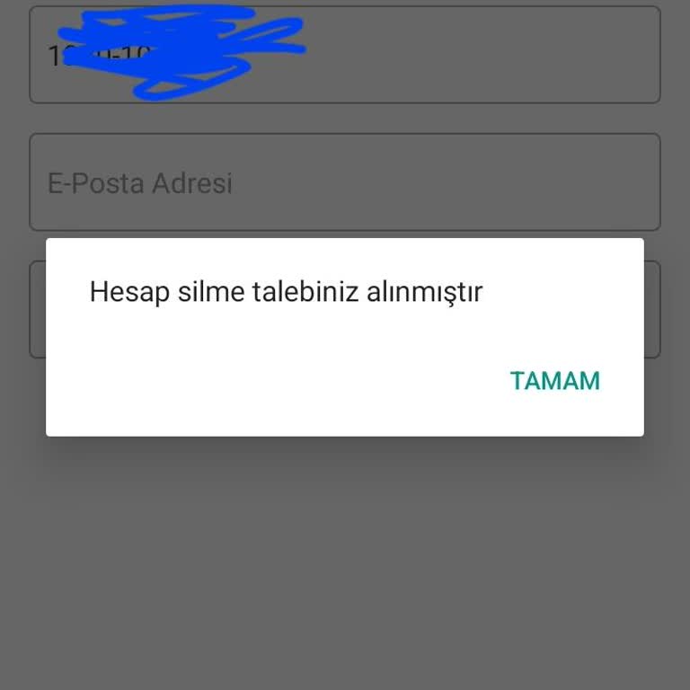 Hesap Silme Talebinde Gecikme Ve Güven Sorunu