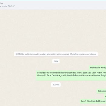 AVM Bilişim'den Aldığım VDS Hala Teslim Edilmedi