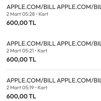 Apple.combill İzinsiz 2800 TL Çekti Hukuki Süreç Başlıyor