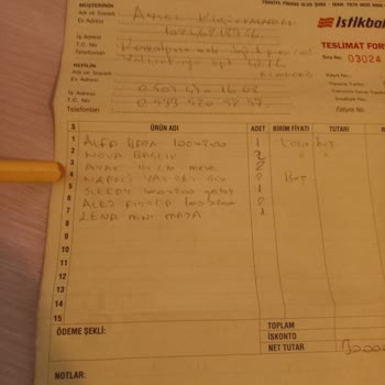 Eksik Teslimat Ve İletişim Sorunlarıyla Hayal Kırıklığı