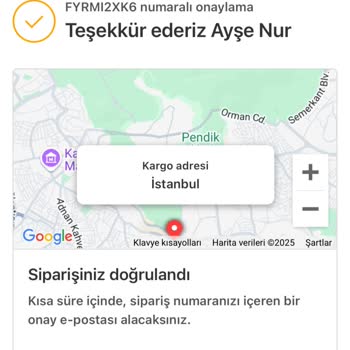 Sipariş Verildi Ürünler Gelmedi Ve İade Yapılmadı