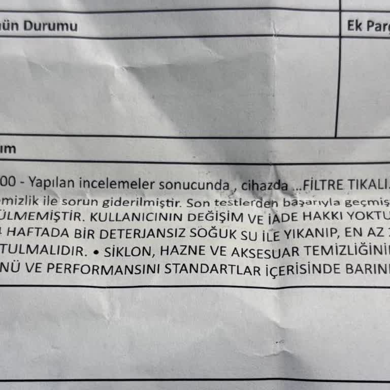 Dyson V11 Süpürge: Garanti Kapsamında Çözülmeyen Sorun Ve Yetersiz Müşteri Hizmeti