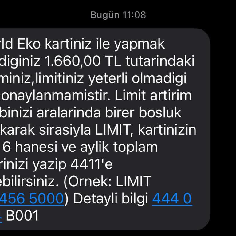 Kredi Kartımdan İzinsiz Ücret Çekim Girişimi