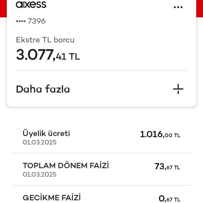 Yüksek Üyelik Ücreti Şikayeti