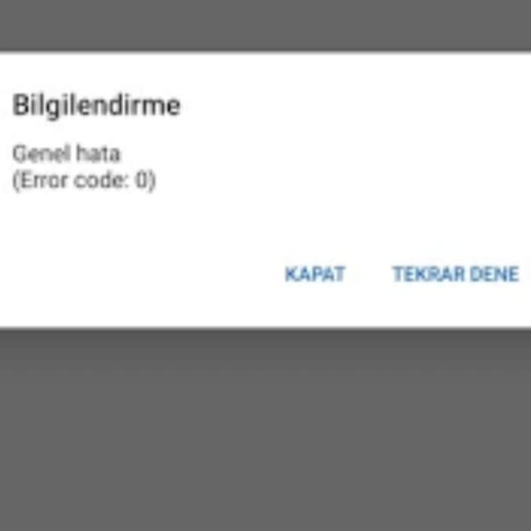 İlan Yayınlama Sorunu: Hata Kodu 0