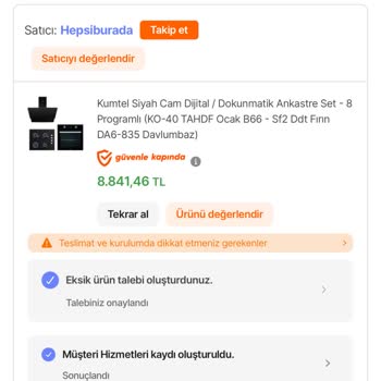 Eksik Ürün Mağduriyeti Ve İade Talebi
