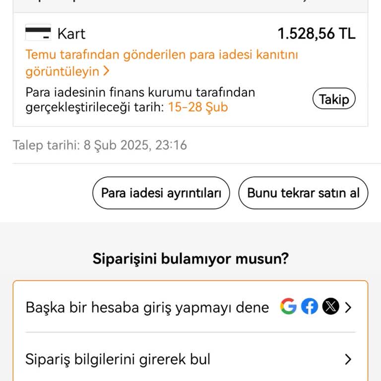 Temu'dan Para İadesi Beklerken Yaşanan Mağduriyet