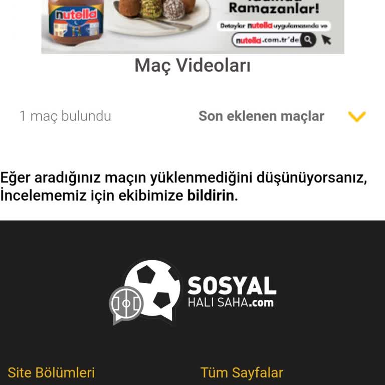 Kayıt Edilmeyen Maç Videoları Sorunu