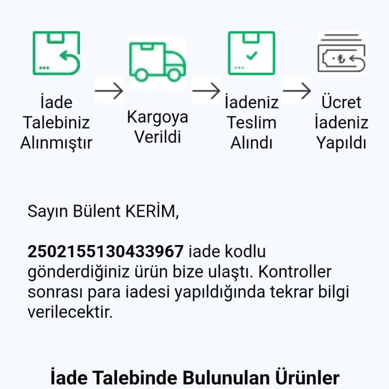 Karaca Züccaciye Hala Para İadesi Yapmadılar