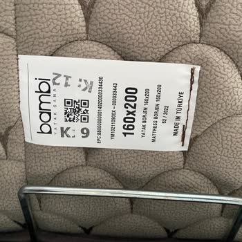 Bambi Yatakta Sürekli Çökmeler Ve Yetersiz Servis Hizmeti