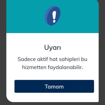 Numara Değişikliği Sonrası Hattım Pasif Durumda