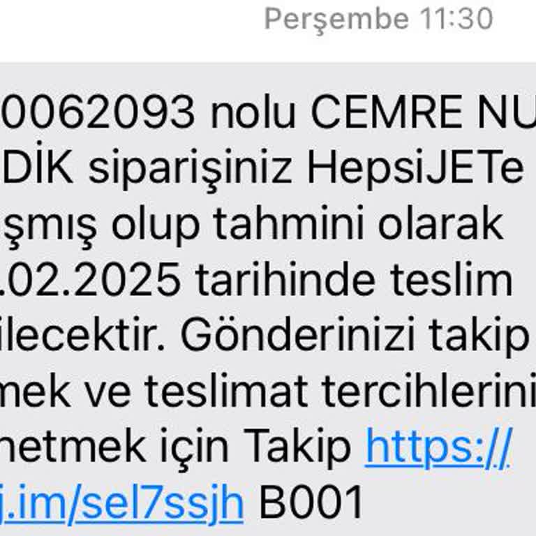 Hepsijet Güvenimi Boşa Çıkardı