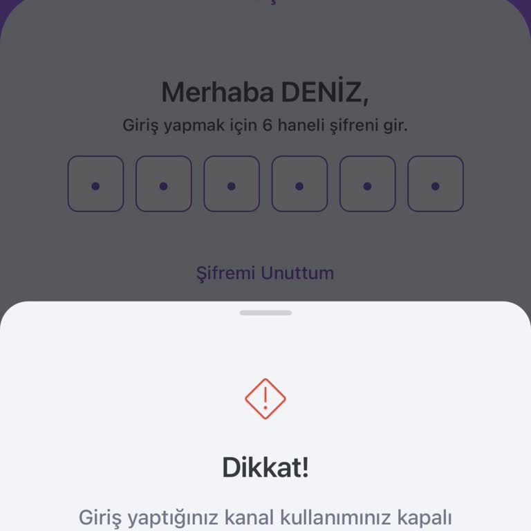 Tombank Uygulama Giriş Ve Bloke Sorunu