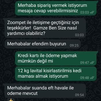 Zoompet Mağazasının Müşteri Hizmetleri Ve Ödeme Sorunları