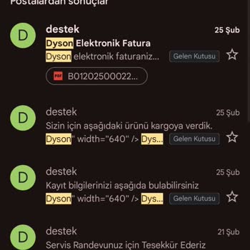 Dyson Teknik Servisinde Renk Ve İletişim Sorunları