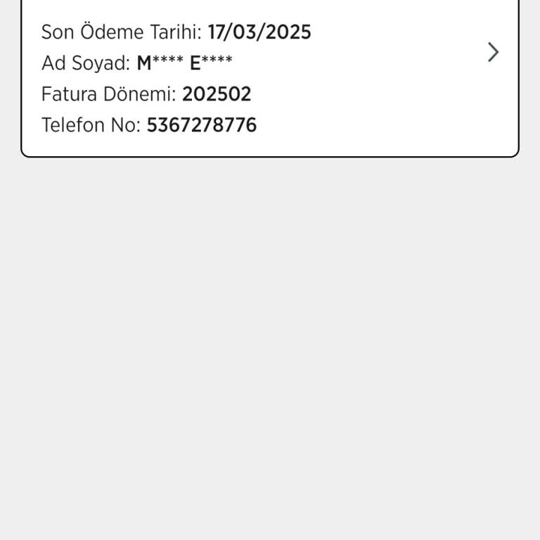 Hatalı Fatura Ücretlendirmesi Ve Hattımın Kısıtlanması