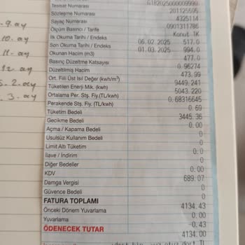 Fahiş Doğalgaz Faturaları: İki Kişilik Eve Yüksek Tutarlar