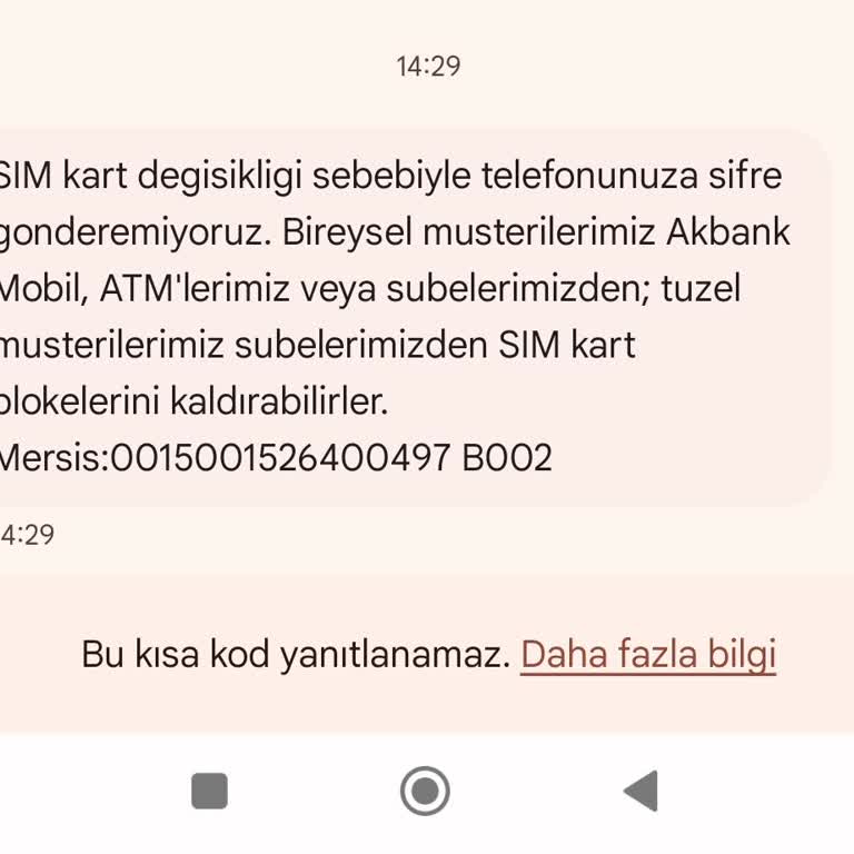 Sim Kart Blokesi Mağduriyeti: Akbank'ta Çözüm Yok!