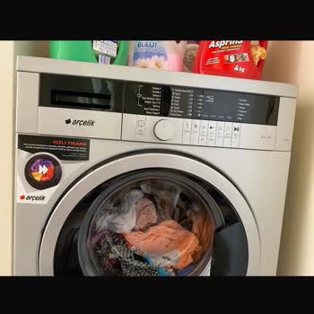 Arçelik Servisi Çözüm Üretmiyor, Çamaşırlar Makinede Kaldı