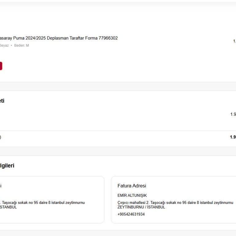 Yanlış Taksitlendirme Ve Yetersiz Müşteri Hizmeti