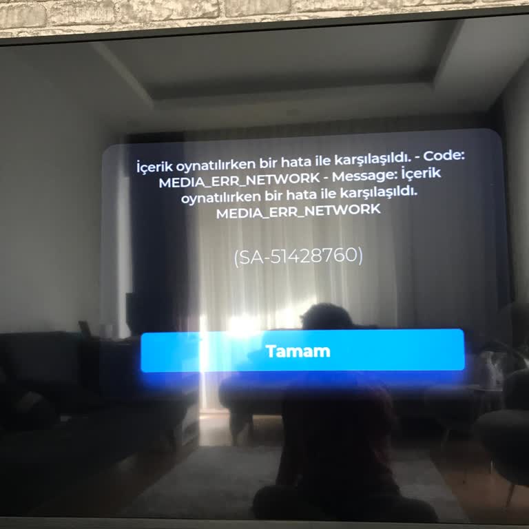 Tod TV Sürekli Media Err Network Hatası Yayın Keyfimi Kaçırıyor