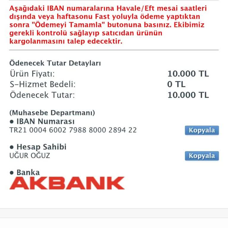 Ödeme Sürecinde Yaşanan Sorunlar Ve İade Talebi