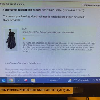 Trendyol'dan Sahte Deri Eldiven Şoku